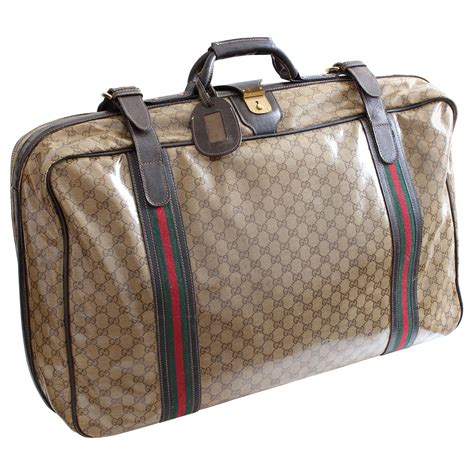 fake gucci suitcases|vintage gucci suitcase.